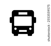 Bus icon vector. bus sign and symbol