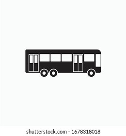 bus icon vector sign symbol isolated