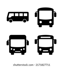 Bus icon vector. bus sign and symbol