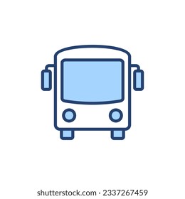 Bus icon vector. bus sign and symbol