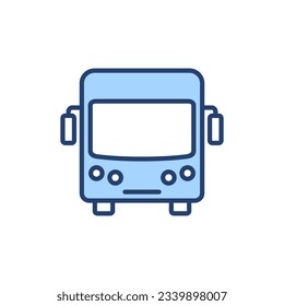 Bus icon vector. bus sign and symbol