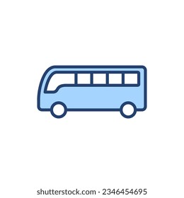 Bus icon vector. bus sign and symbol