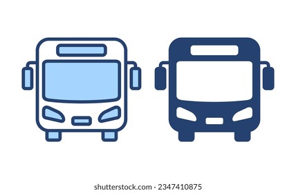 Bus icon vector. bus sign and symbol