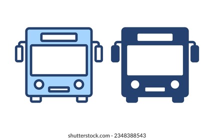 Bus icon vector. bus sign and symbol