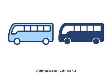 Bus icon vector. bus sign and symbol