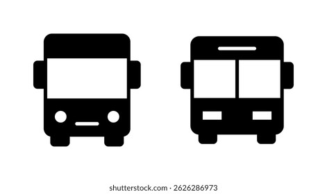 Bus icon vector. bus sign and symbol