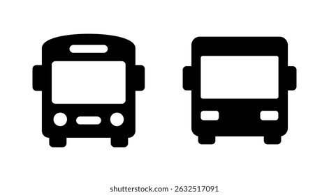 Bus icon vector. bus sign and symbol