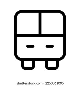 Bus Icon Vector Symbol Design Illustration