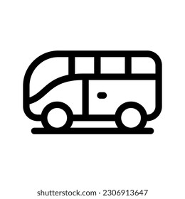 Bus Icon Vector Symbol Design Illustration