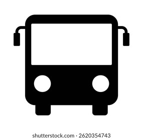 Bus icon vector. bus vector icon. bus symbol bus stop sign symbol isolated on white background