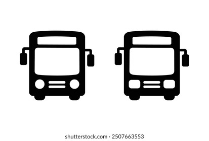 Bus icon vector . transport symbol icon vector