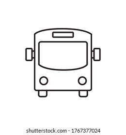 Bus Vector Flat Stock Vector (Royalty Free) 1048689395
