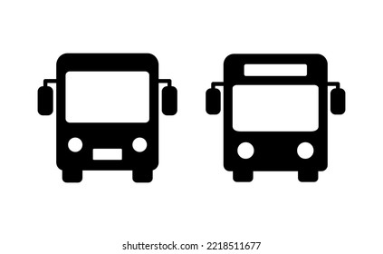 Bus icon vector for web and mobile app. bus sign and symbol. transport symbol