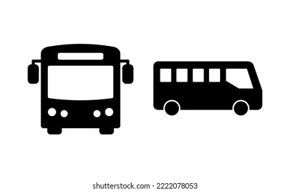 Bus icon vector for web and mobile app. bus sign and symbol. transport symbol