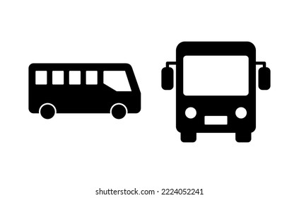 Bus icon vector for web and mobile app. bus sign and symbol. transport symbol