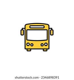 Bus icon vector for web and mobile app. bus sign and symbol. transport symbol