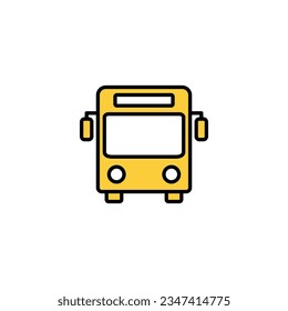 Bus icon vector for web and mobile app. bus sign and symbol. transport symbol