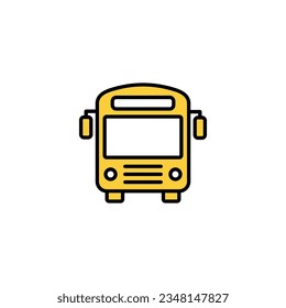 Bus icon vector for web and mobile app. bus sign and symbol. transport symbol