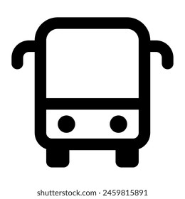 Bus icon for web, app, infographic