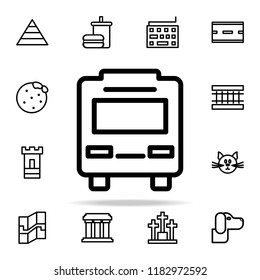 bus icon. web icons universal set for web and mobile