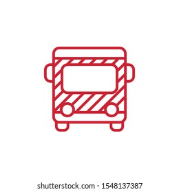 Bus icon.bus.bus icon vector.vector illustration on white background