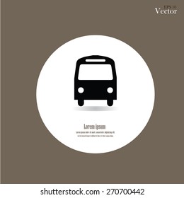 Bus icon.bus.bus icon vector.vector illustration.