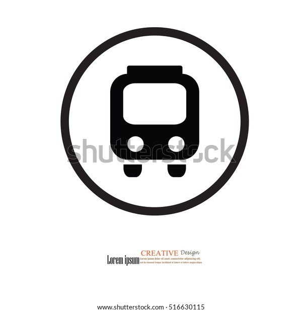 Bus icon.bus.vector\
illustration.