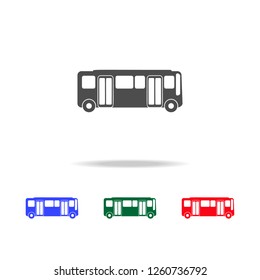 Bus  icons. Elements of transport element in multi colored icons. Premium quality graphic design icon. Simple icon for websites, web design