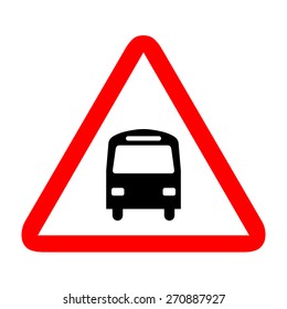 bus icons set great for any use. Vector EPS10.