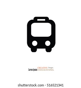 Bus icon.vector illustration.