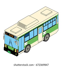 Bus, Japanese route bus