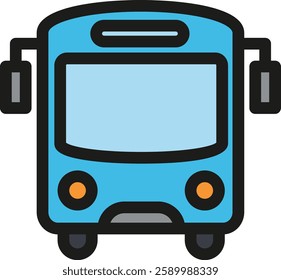 A bus is a large motor vehicle designed to transport passengers along specified routes, commonly used for public transportation, school commuting, or long-distance travel, providing a cost-effective a