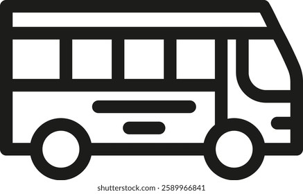 A bus is a large, motorized vehicle designed to transport passengers along designated routes, offering public or private transportation for short and long distances, typically with multiple seating ar