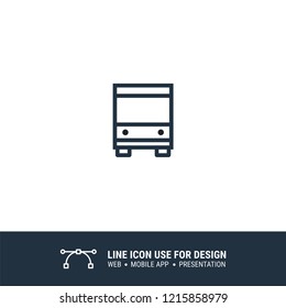 bus line icon