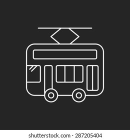 bus line icon
