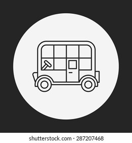 bus line icon