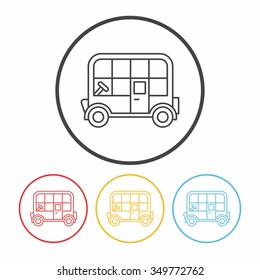 bus line icon