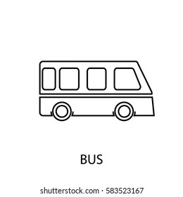 bus line icon
