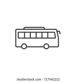 Bus line icon.