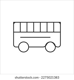 bus line new vector icon