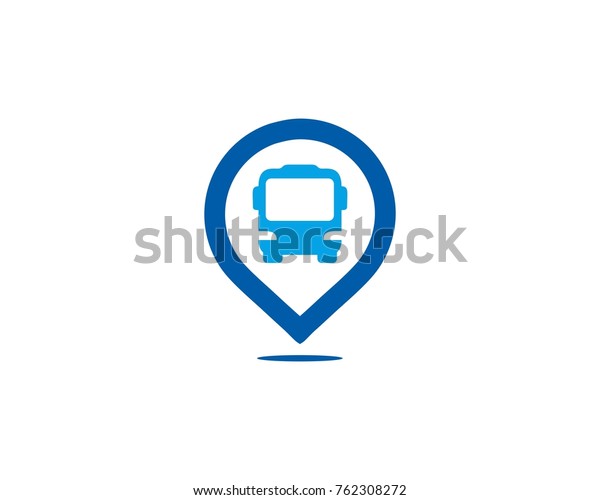 Bus located\
logo