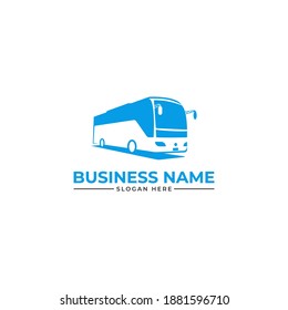 Bus logo design. Transportation logo