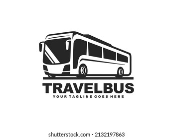 Bus logo design vector. Travel bus logo