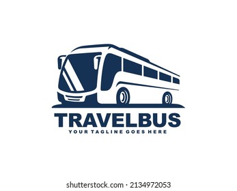 Bus Logo Design Vector Travel Bus Stock Vector (Royalty Free ...