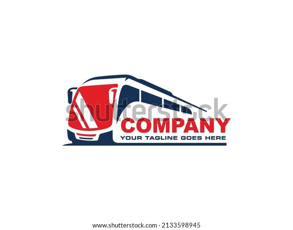 Bus logo design\
vector. Travel bus logo