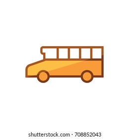 Bus logo or icon design