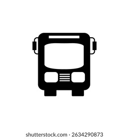 bus logo icon illustration flat
