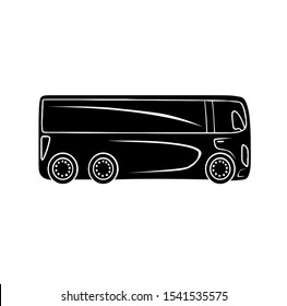 bus logo, vehicle vector of big car, icon of cargo and illustration of transport