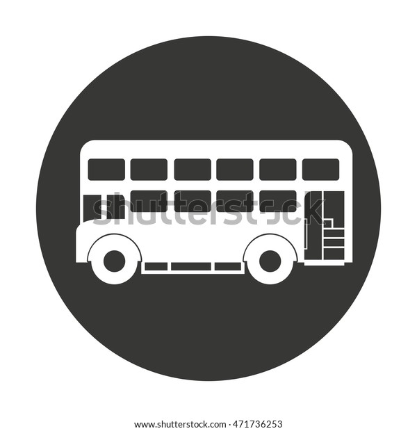 bus\
london isolated icon vector illustration\
design