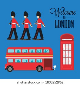 bus londone telephone booth beefeater